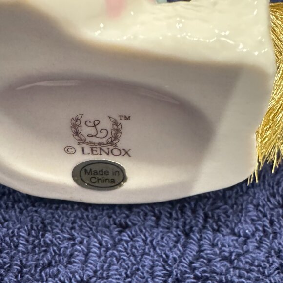 Lenox 2004 “Snowman With Candy Cane” Ornament - Picture 2 of 8